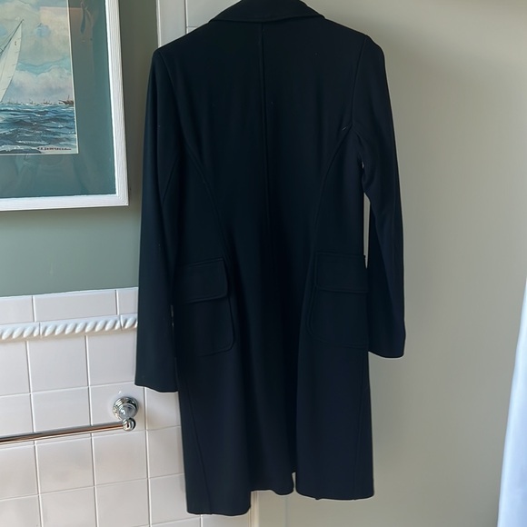 Cache contour collection long pea coat style jacket zebra print - Picture 5 of 5